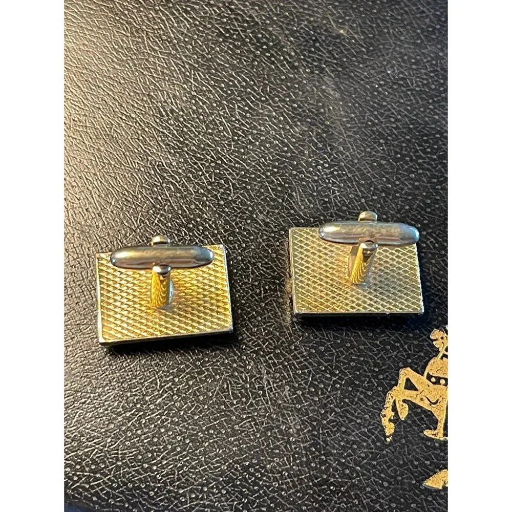 Vintage Bare Feet Subtle Sexy Position Cuff Links